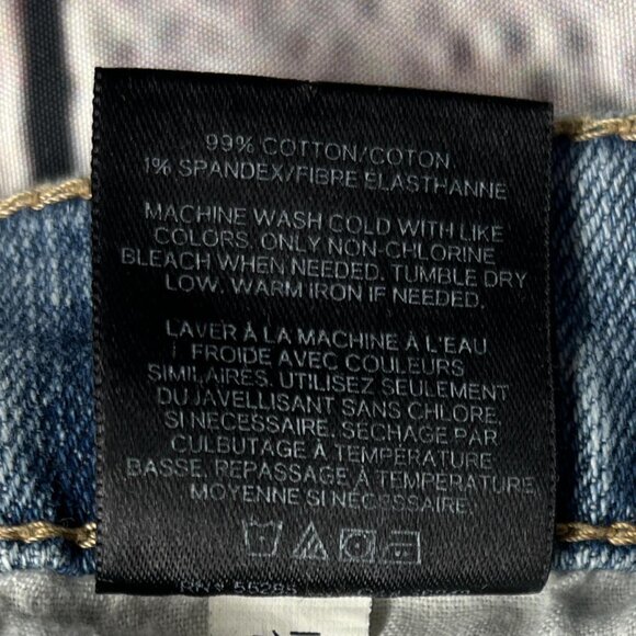 Express Girlfriend Mid‑Rise Straight Leg Jeans | Women’s Size 10 | Casual Street - Picture 5 of 8